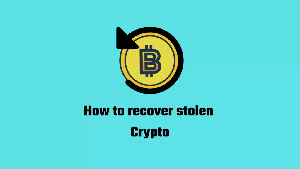 How to recover stolen cryptocurrency